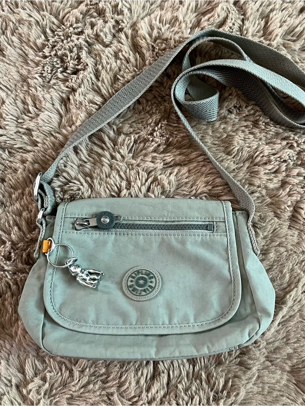 Kipling Crossbody Bag in Sage Green